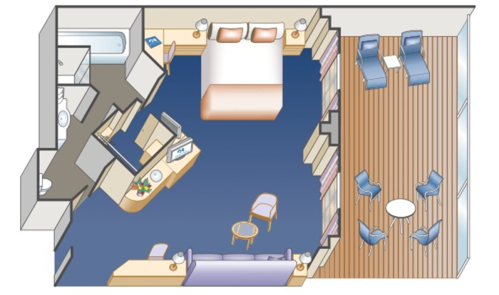 Princess Cruises Ruby Princess Floor Plans Suite with Balcony.jpg